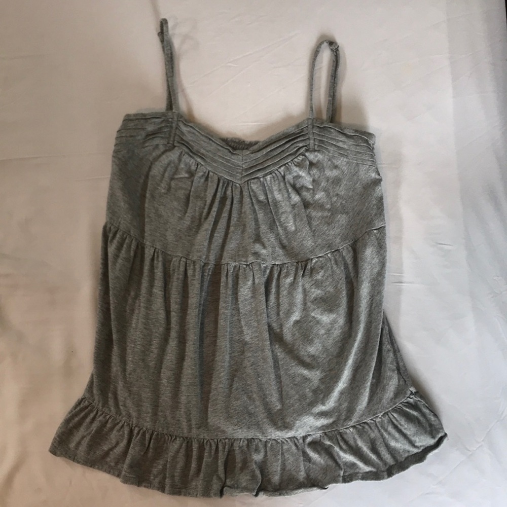 Juicy Couture Flouncy Gray Camisole